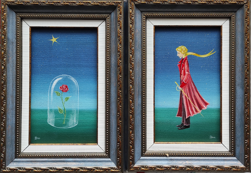 The Little Prince and the Rose - Mona Moneva